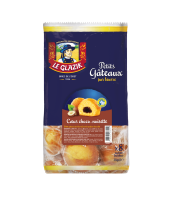 Petits gateaux cœur choco-noisette par 8