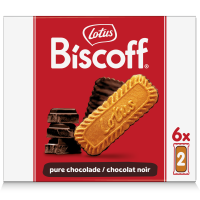 L’original Lotus Biscoff XL Chocolat Noir 6 x 2p.