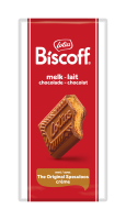 Chocolat au lait fourré à la crème Biscoff Speculoos 180g Chocolat au lait fourré à la crème Biscoff 180g
