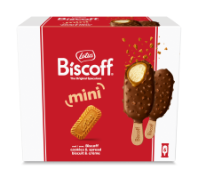 Boîte de 6 Mini bâtonnets glacés L’original Lotus Biscoff