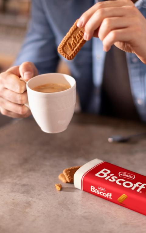 coffee with Biscoff