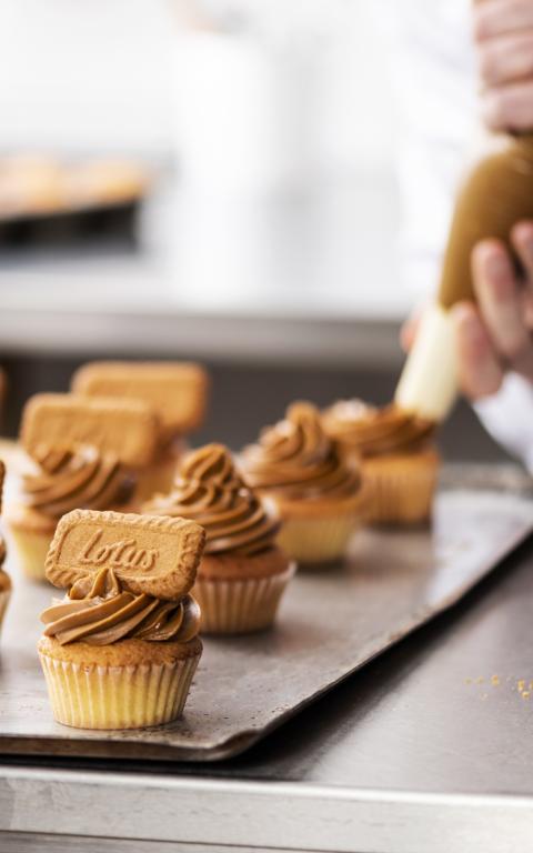 Biscoff cupcakes