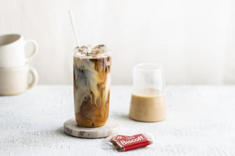 Biscoff iced latte
