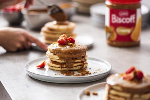 Pancakes Biscoff