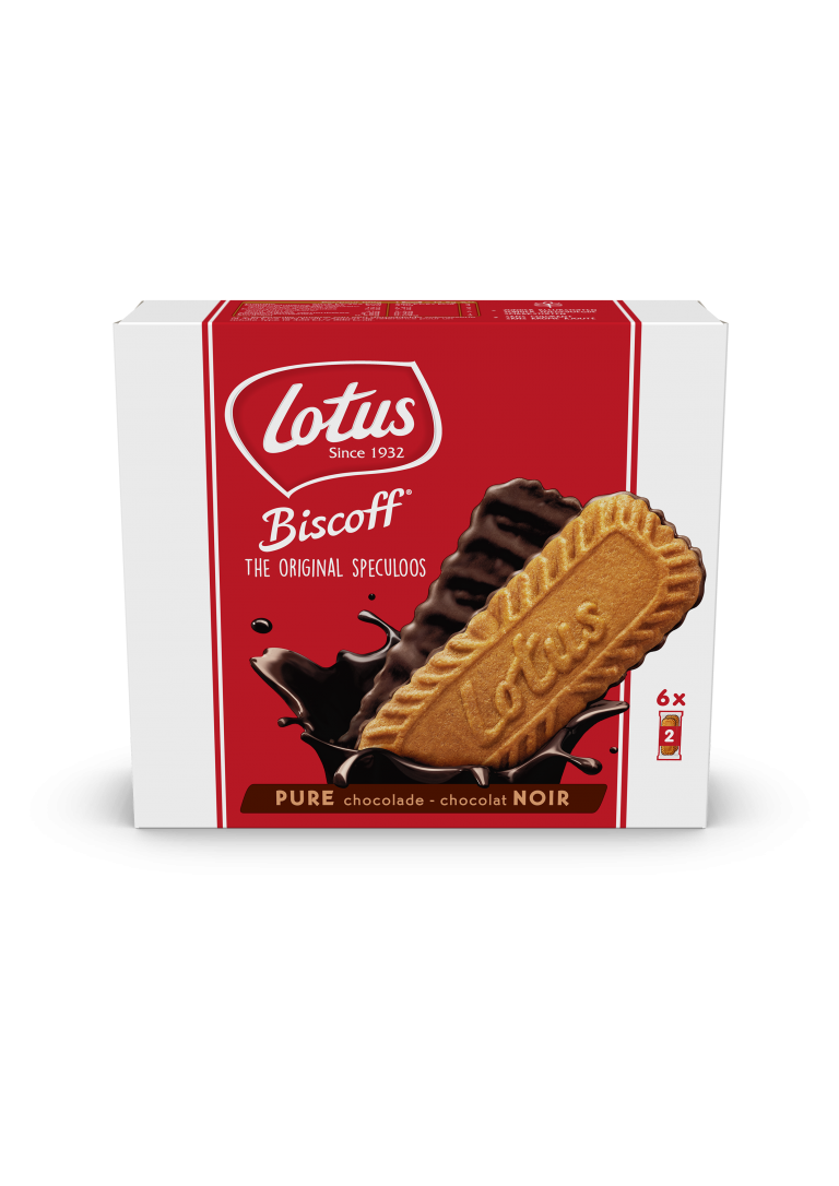 L’original Lotus Biscoff au Chocolat Noir 