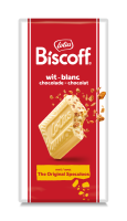 Chocolat blanc avec Biscoff Speculoos 180g